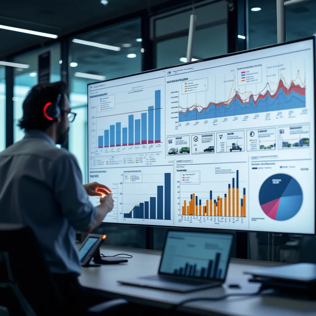 Analyse de données et reporting pour le suivi de performance logistique
